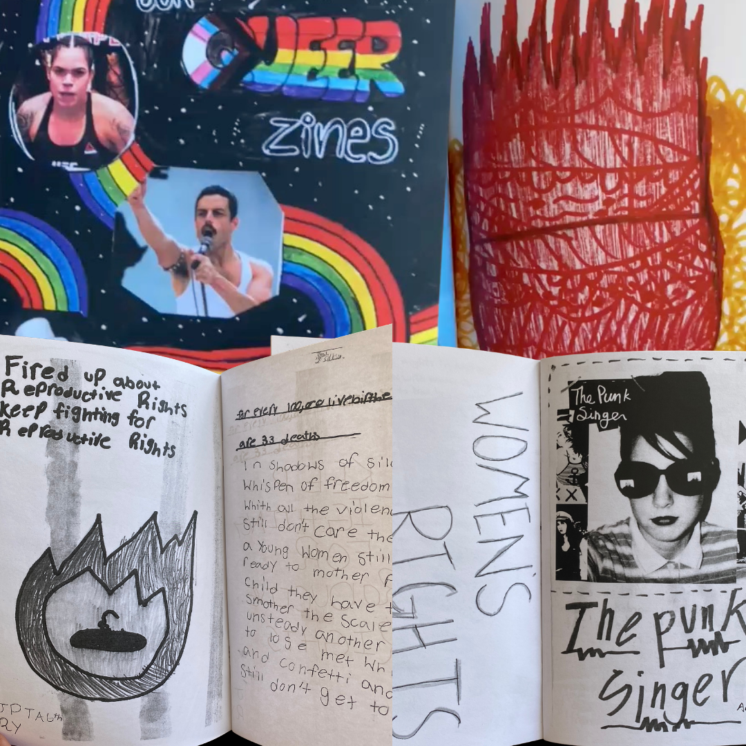 FBA-Zine-Collab-for-JPT19: Images of different zines