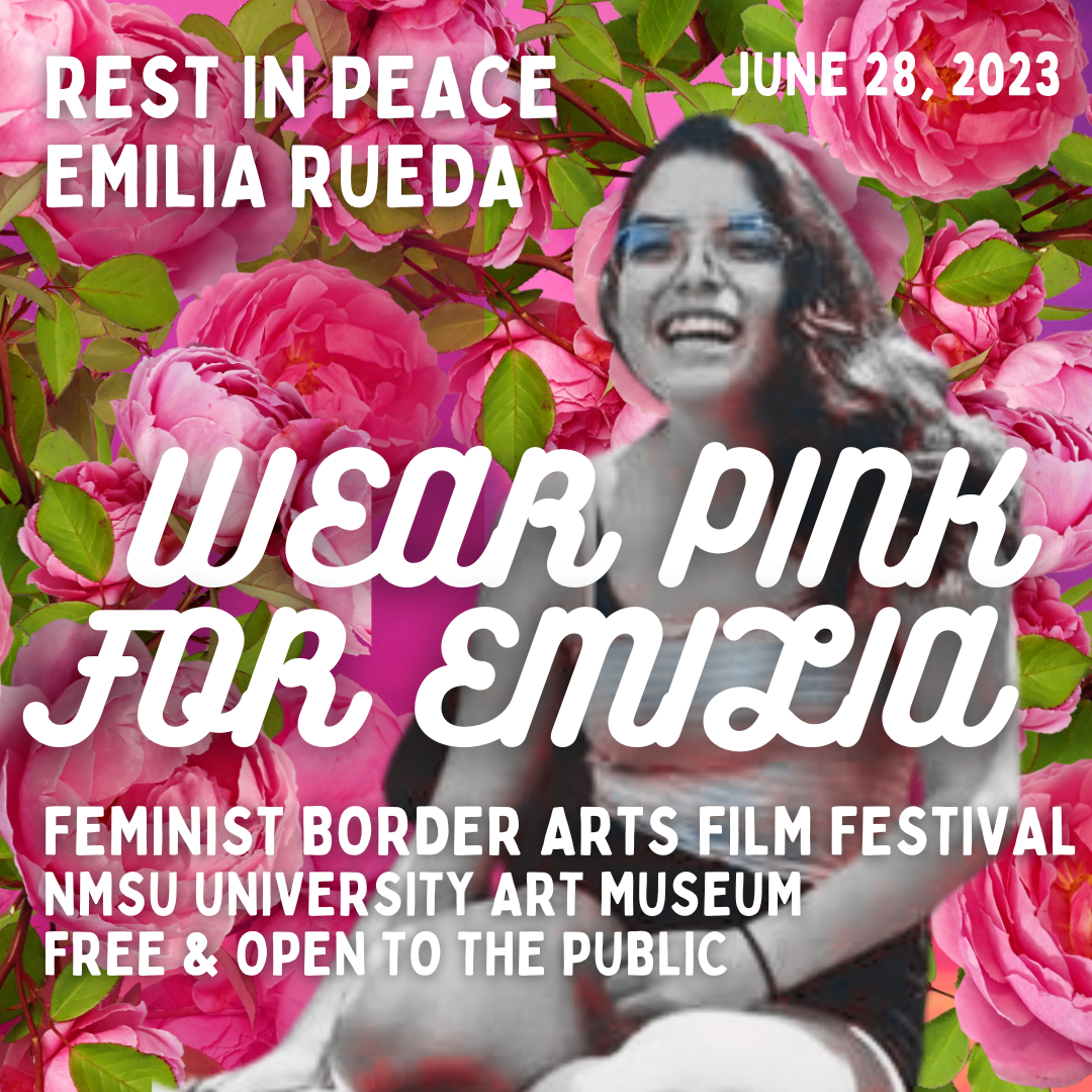 An image of Emilia Rueda, a brilliant emerging visual artist taken too soon by IPV/DV. FBAFF 2023 is in dedicated to her and a short film she created will premiere at the festival.