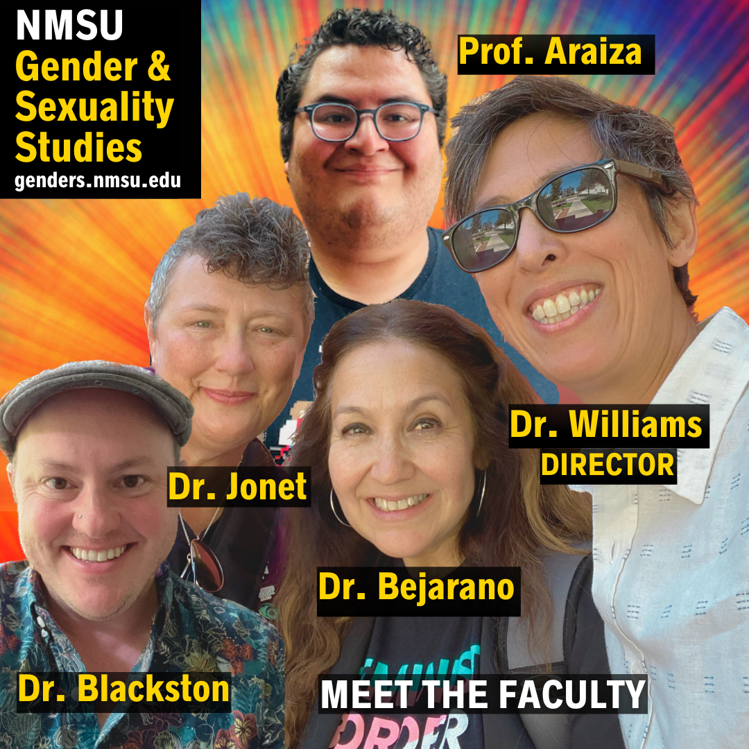 GSS-NMSU-Core-Faculty: Araiza, Blackston, Bejarano, Jonet, Williams